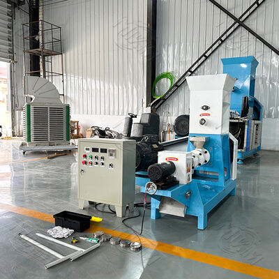 Pesce galleggiante Gatto Animale Cane Alimenti per animali da compagnia Piccolo mangime Pellet Mill Produrre Extruder Processing Machine in vendita