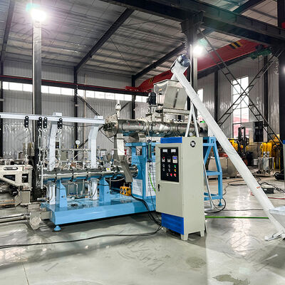 Linea di produzione di alimenti per gatti completamente automatica macchina galleggiante per la produzione di mangimi per pesci