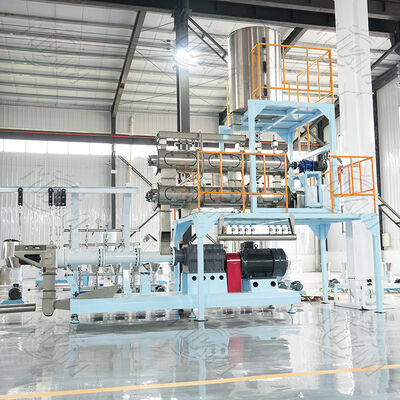 Extruder Floating Fish Feed Pellet Machine Fish Feed Pellet Machine Feed Pelletizer Making Machine Macchina per la produzione di pellet per pesci