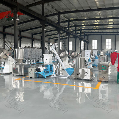 pet food pellet production line Floating Fish Feed Pellet Mill single Screw Extruder for Fish Food