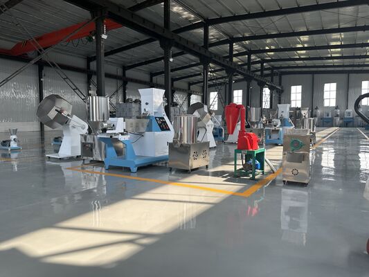 High-Efficiency Automatic Pet Food Production Line Floating Fish Feed Pellet Machine for Dogs Cats Extruder for Fish Food