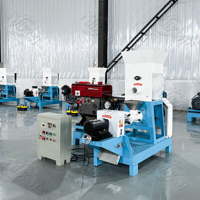 MIKIM Diesel Fish Feed Pellet Extruder Machine: potente + basso consumo di carburante, riduce a metà i costi di produzione di pellet per mangimi per pesci