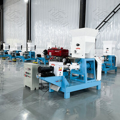MIKIM Diesel Fish Feed Pellet Extruder Machine: potente + basso consumo di carburante, riduce a metà i costi di produzione di pellet per mangimi per pesci
