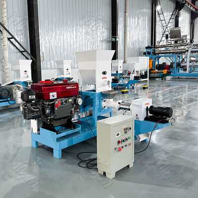 MIKIM Diesel Fish Feed Pellet Extruder Machine: potente + basso consumo di carburante, riduce a metà i costi di produzione di pellet per mangimi per pesci