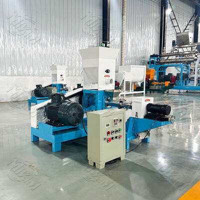 Estrusore per mangime per pesci piccolo motore diesel galleggiante Tilapia Extruder per mangime per pesci Animali Coniglio Cane Mangime Mulino per alimenti Macchina per la produzione di pellet