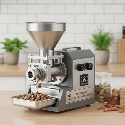 Macchina Estrusore per Alimenti Galleggianti per Pesci e Gamberetti per Animali Domestici, Macchine per la Lavorazione di Cibo per Cani per Uso Domestico