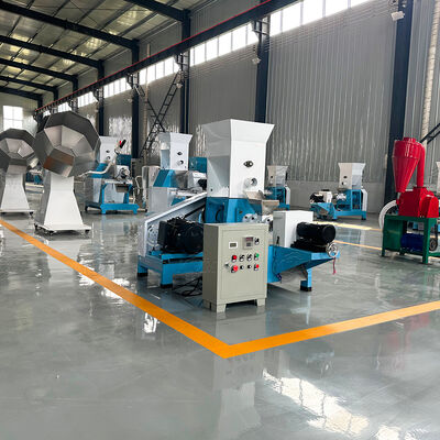 Floating Fish Feed Food Processing Extruder Fish Food Pellet Making Machine Production Line