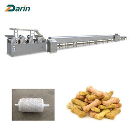 Produzione del biscotto dell'animale domestico della macchina di fabbricazione di biscotti del cane dell'acciaio inossidabile di Darin