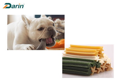 Il singolo animale domestico della macchina del creatore del cibo per cani della gomma da masticare degli ossequi di colore tratta l'attrezzatura