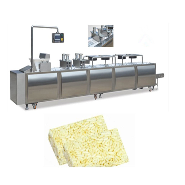 Macchina formatrice per barrette di granola in acciaio inossidabile per sorgo zuccherino e mais