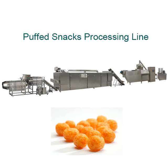 La palla modella la macchina degli spuntini del soffio del cereale