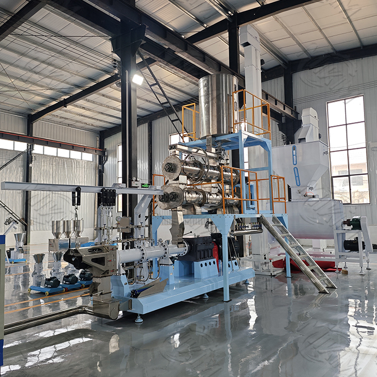 Macchina per la produzione di cibo per cani / Linea di produzione di alimenti per animali domestici per cani, gatti, uccelli