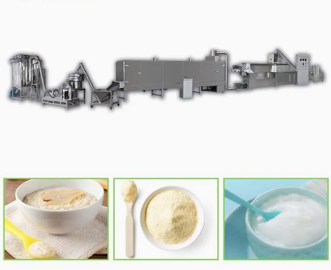 Macchina dell'espulsore dell'alimento della polvere del riso dei grani di nutrizione/linea di produzione