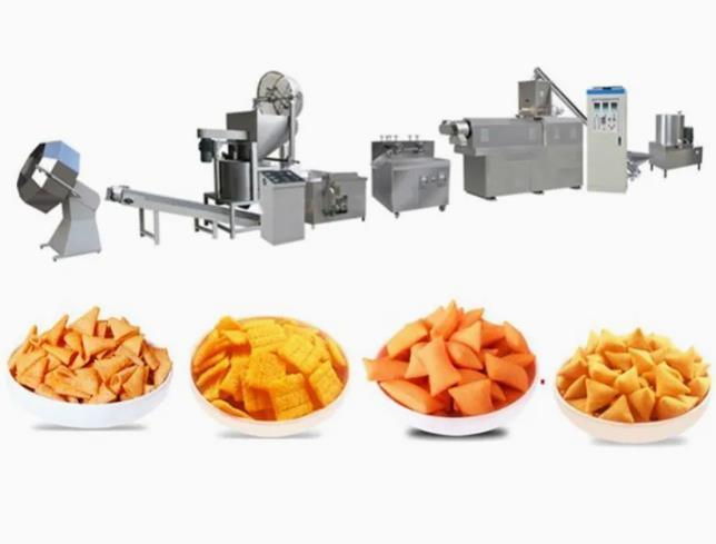 I chip croccanti/vite/coperture dello spuntino automatico 3d& 2d/hanno espulso macchina della pallina/macchina fritta dell'espulsore delle palline