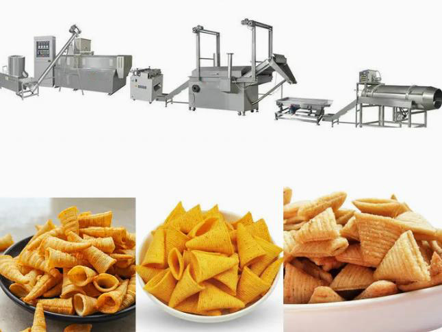 Chip fritti espelsi delle bugole della farina dello spuntino 3D che fanno macchina 50HZ