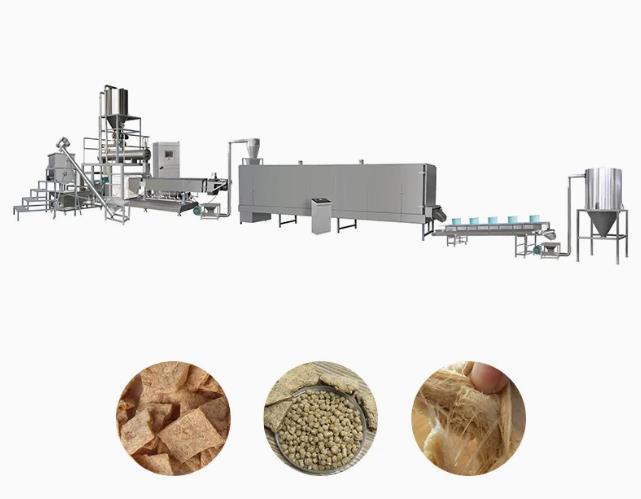 Macchina 120kg/h, 500kg/h, 1ton/h dell'espulsore della soia dei cereali da prima colazione