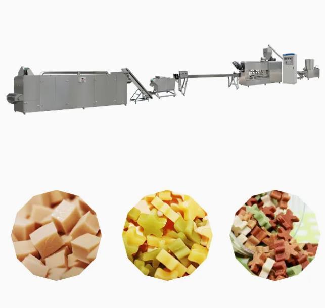 Estrusione fredda della lecitina di acciaio inossidabile del cane dell'animale domestico della macchina molle dell'ossequio che fa macchina