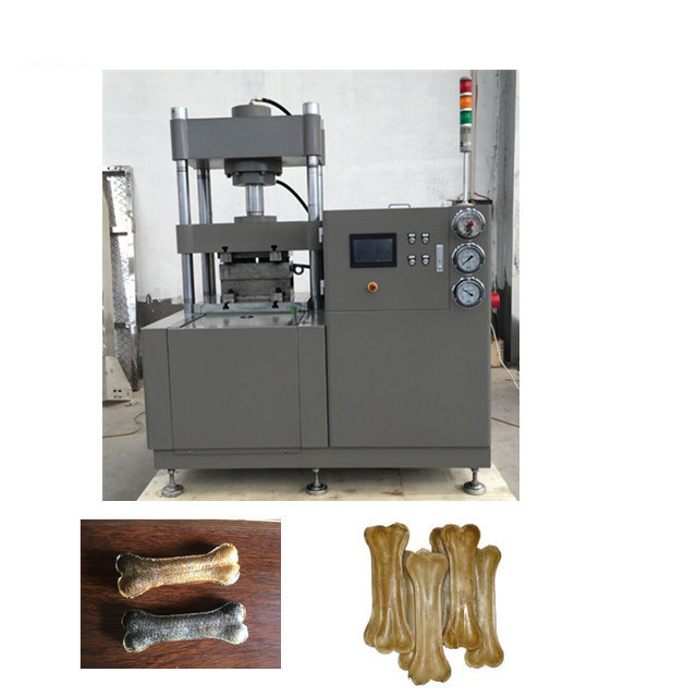 Linea idraulica ad alta resistenza pellame greggio/osso di produzione alimentare dell'animale domestico che fa pressione per il cane