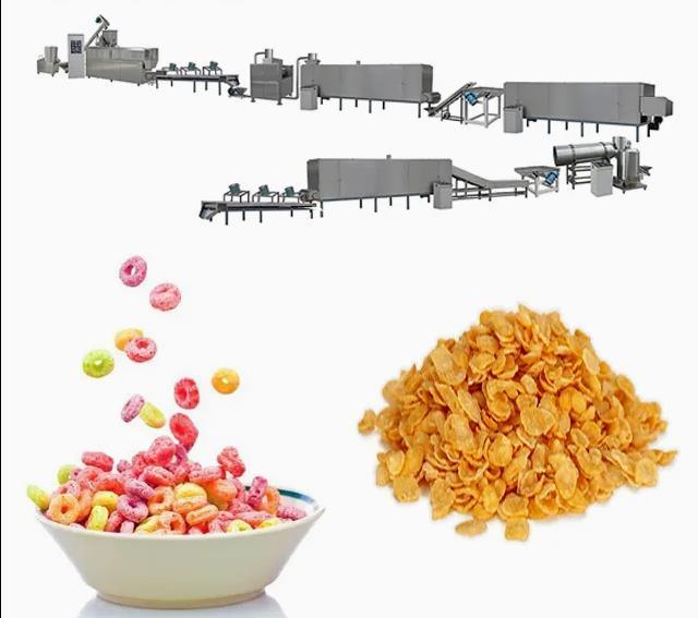 Fiocco di avena dell'acciaio inossidabile 304 che fa macchina per i prodotti di Nestle e di Kellogg