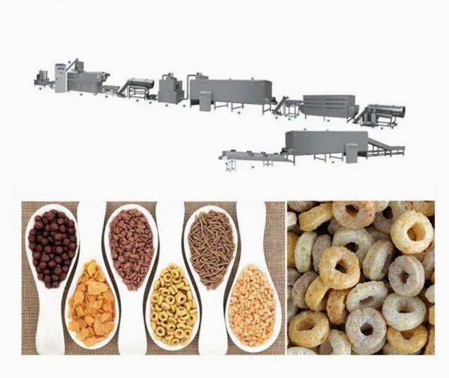 Linea di trasformazione degli alti fiocchi di mais di automazione con 12 mesi di garanzia