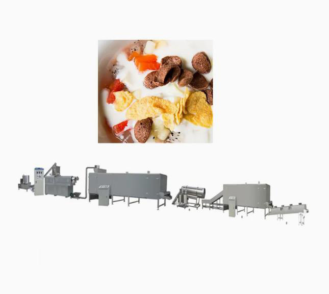 Linea di produzione di Corn Flakes / Cereali Fruit Loops per la colazione con standard CE