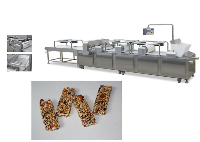 Tipo della linea di produzione della macchina della barra del cereale di acciaio inossidabile/Antivari piano DRC-75 dello spuntino