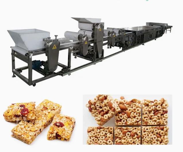 Commestibile 150mm 80pcs/Min Granola Bar Making Machine