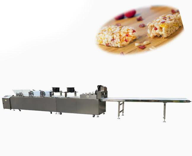 Linea di taglio per macchina per la produzione di croccante di arachidi MK-75 / barretta croccante di arachidi / barretta di sesamo con touch screen