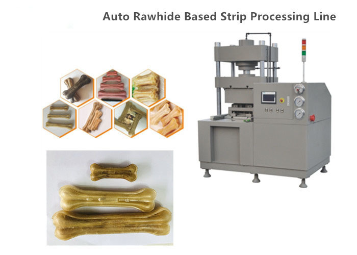 Materiale MK60T Picskin per la linea di produzione di alimenti per animali domestici a base di pelle grezza per cani da masticare