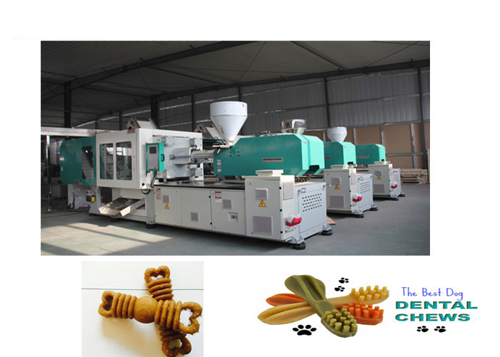 Macchina dello stampaggio ad iniezione dell'animale domestico di cure odontoiatriche per l'osso di cane che mastica alimento