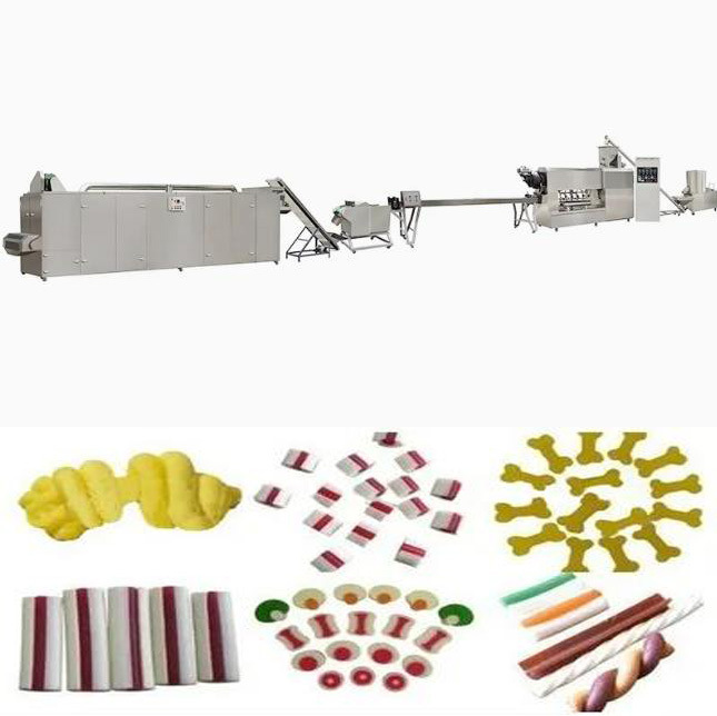 Estrusore per alimenti per cani masticabili / Estrusore a flusso continuo 380V / 50Hz