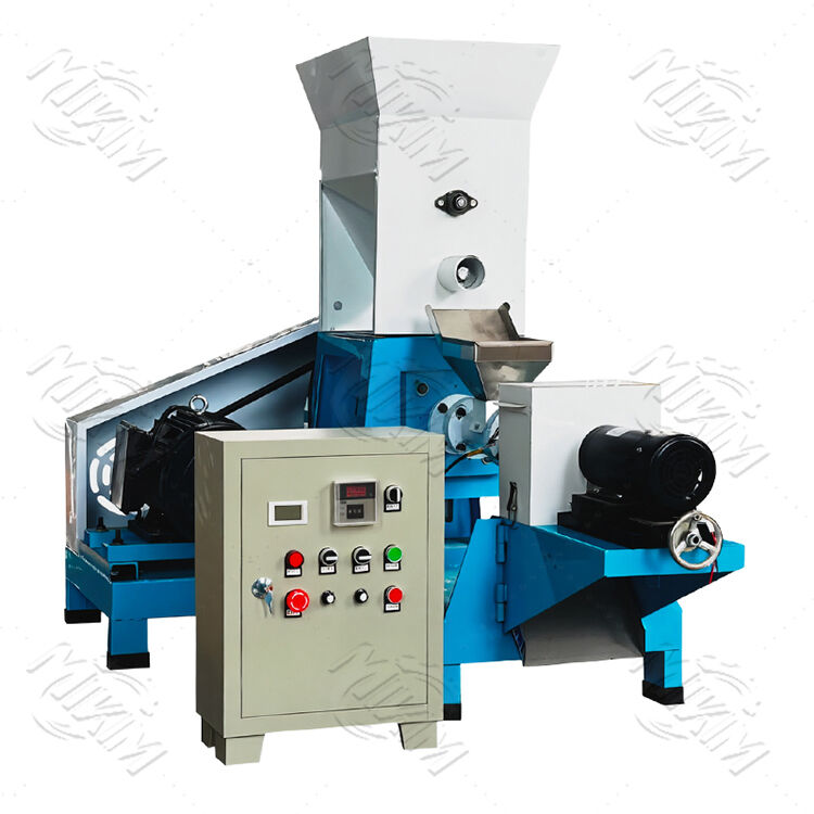 Estrusore per mangime per pesci piccolo motore diesel galleggiante Tilapia Extruder per mangime per pesci Animali Coniglio Cane Mangime Mulino per alimenti Macchina per la produzione di pellet